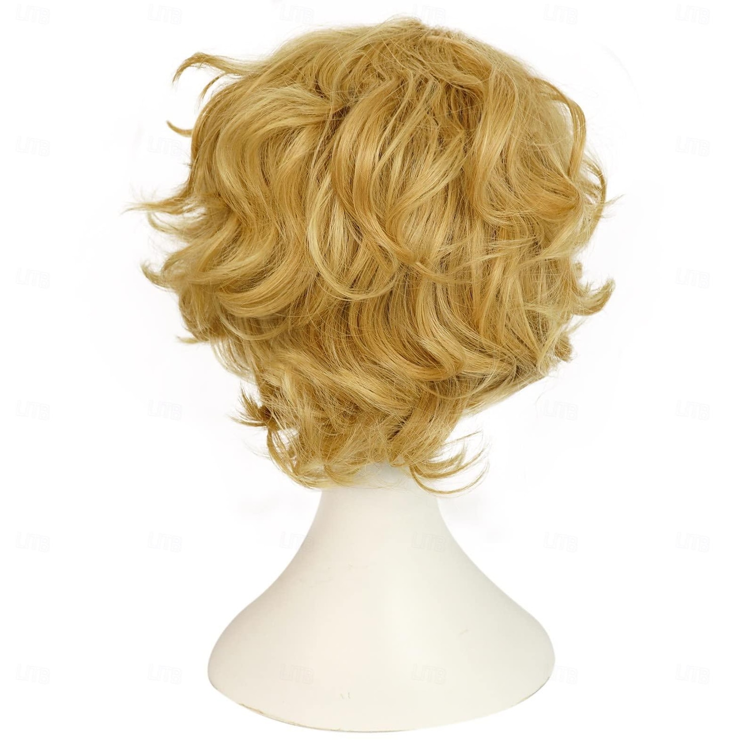 parrucca bionda per uomo parrucca bionda corta e soffice parrucca maschile riccia parrucca sintetica resistente al calore costume cosplay parrucca bionda del 2025 a $20.99 –P5