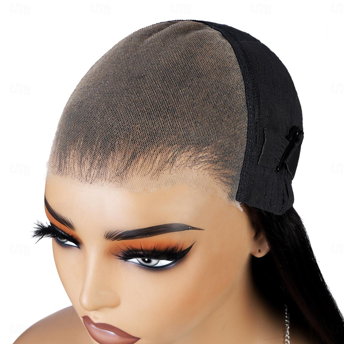 parrucche di capelli umani brasiliani ricci crespi ondulati parrucche corte per donne parrucca trasparente con chiusura in pizzo 6x7 pre-pizzicata riccia profonda naturale del 2025 a $191.99 –P10