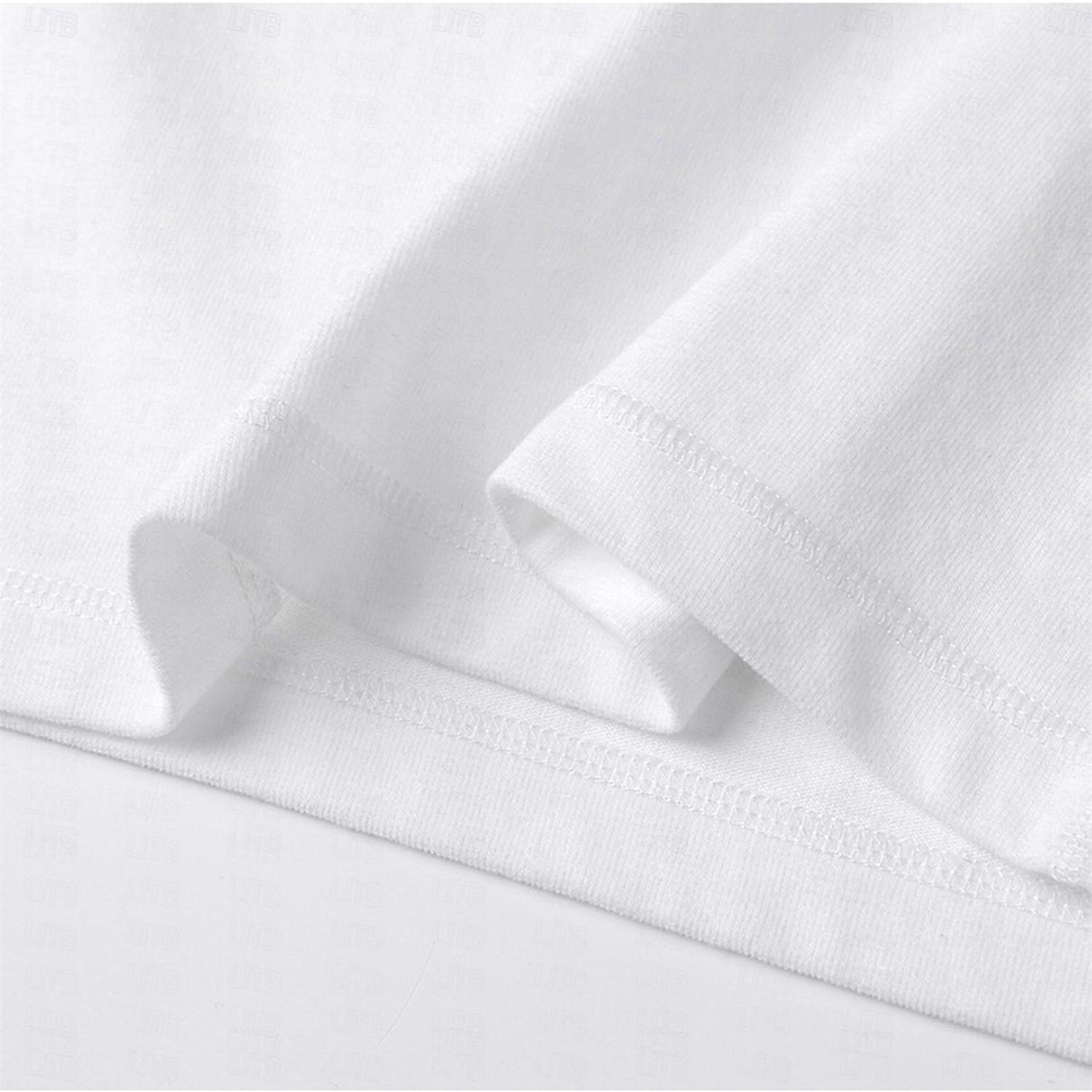 Miesten Kuvitettu T-paita Lyhythihainen T-paita Tiukka pyöreä kaula-aukko Paita Muoti Ulkoilma Vapaa-aika Katu Kausaliteetti Päivittäin Valkoinen Kevät kesä Vaatetus S M L XL XXL 2025 - $21.99 –P3
