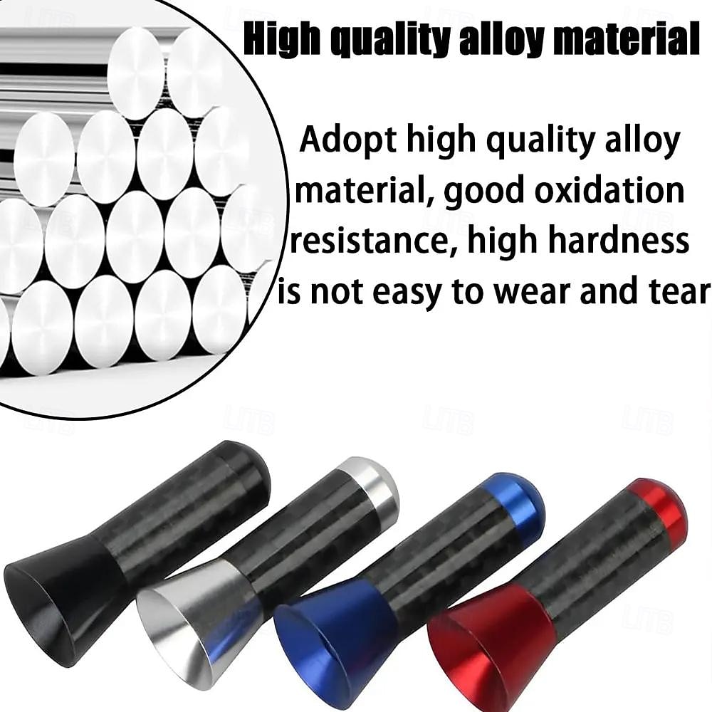 Car Carbon Fiber Antenna Aluminum Signal Car Radio Antenna Metal Aluminum Antenna Modification Supplies Decoration 2025 - $10.99 –P8