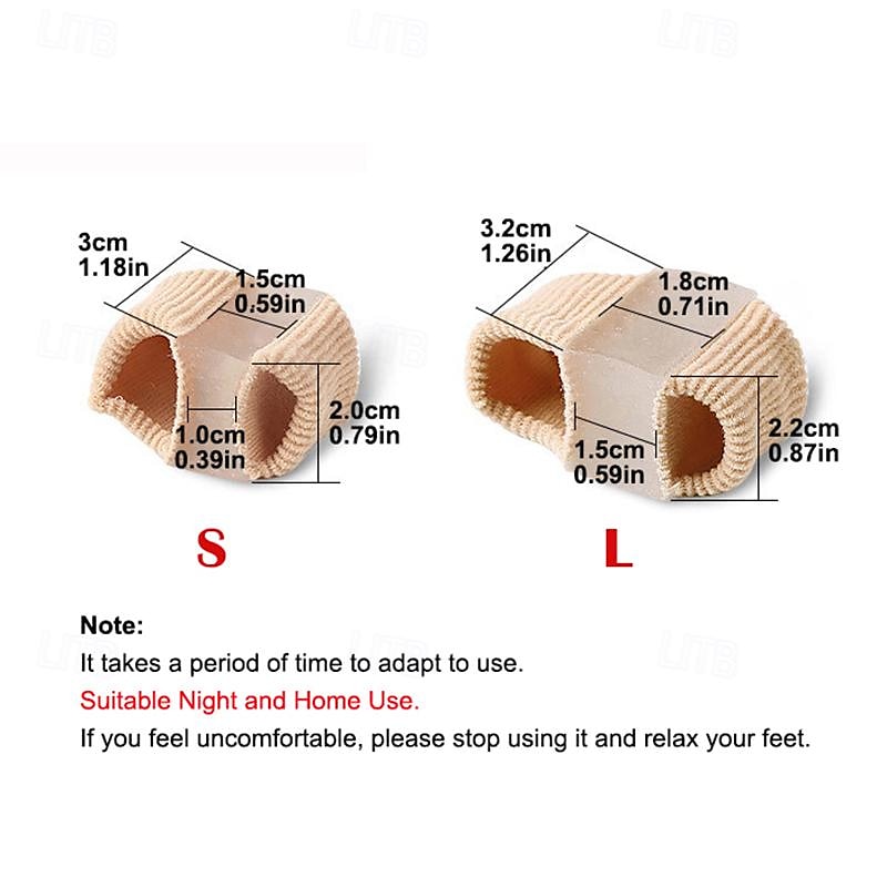 Silicone Toe Spreader Separator Bunion Hallux Valgus Corrector Thumb Finger Correction Toe Separator Silicone Pedicure Tools Bones Orthopedics Bunion Corrector Gel Insoles For Shoes 2025 - $6.49 –P8