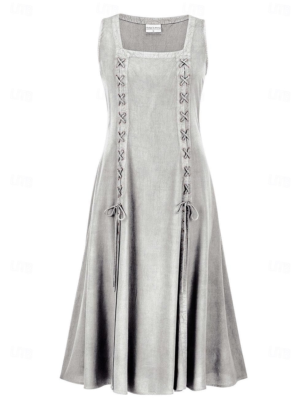 Retro Vintage Punk & Gothic Medieval Vacation Dress Dress Masquerade Outlander Women's Halloween Party Vacation Dress sca Medieval Clothing 2025 - $41.99 –P3