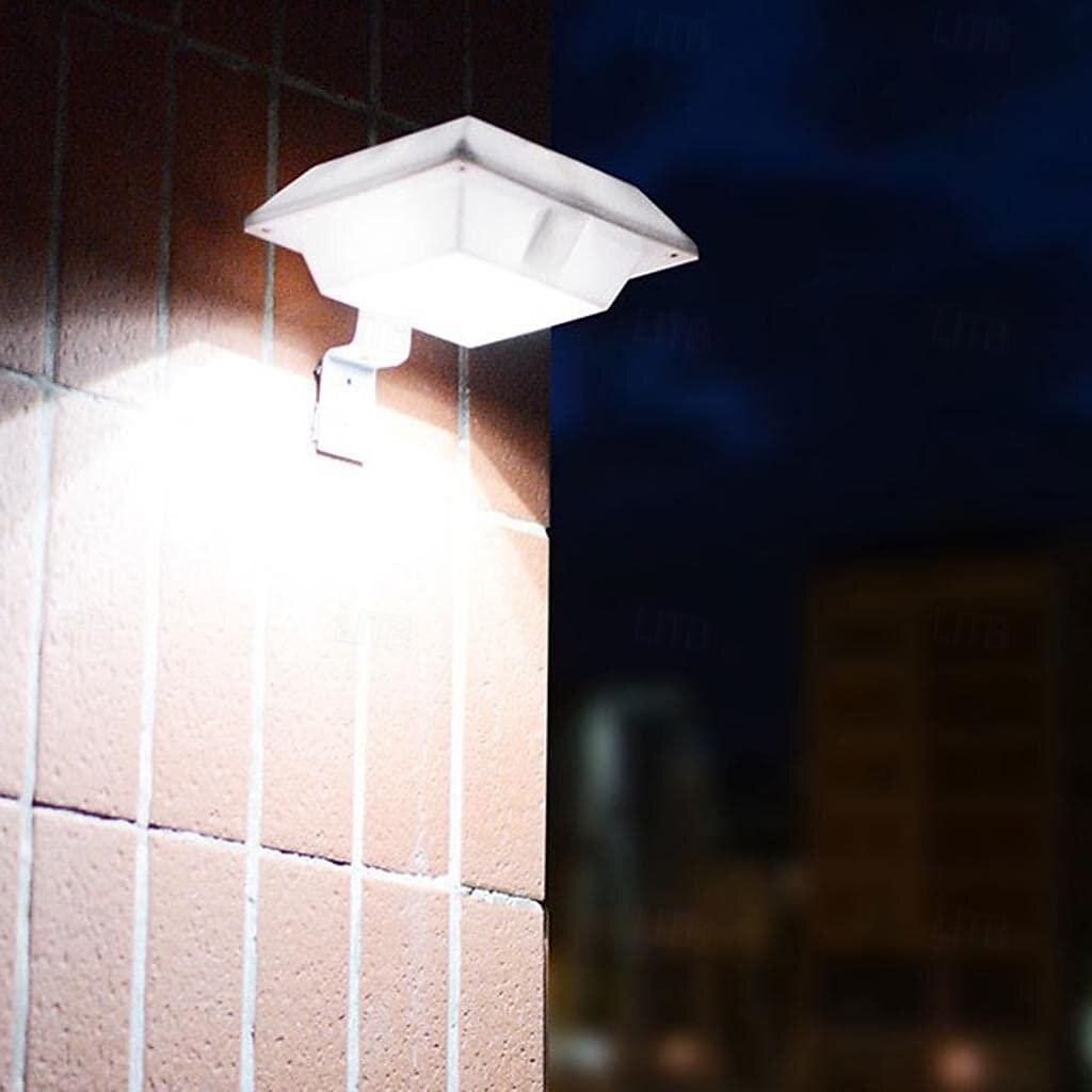 Lampada Da Parete A Led Solare A 6 Led Per Grondaia Lampada Da Parete A Led Impermeabile Per Giardino Lampada Da Via Per Recinzione Esterna Per Patio del 2025 a $14.49 –P1