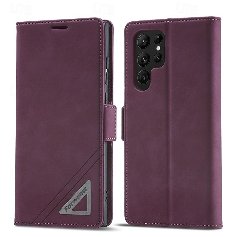 телефон Кейс для Назначение SSamsung Galaxy S24 S23 S22 S21 Ultra Plus A54 A34 A14 Примечание 20 10 Кошелек для карт Откидная подножка Разъем для карты Защита от удара Ретро ТПУ Кожа PU 2025 - $17.99 –P10