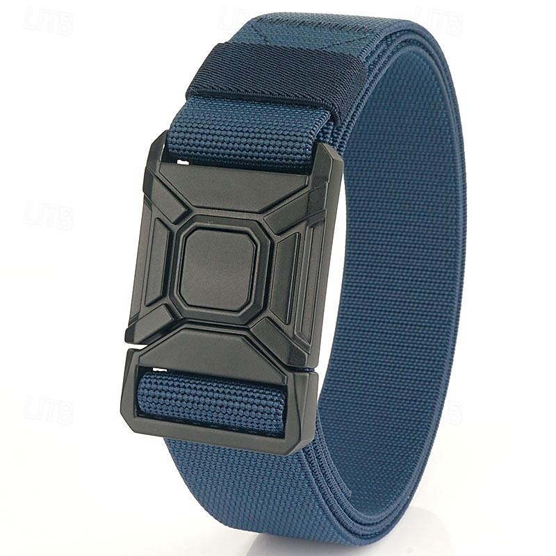 Hombre Cinturón Cinturón táctico Cinturón de Cintura Negro caqui Legierung Duradero Ajustable Plano Exterior Diario 2025 - $17.99 -P3