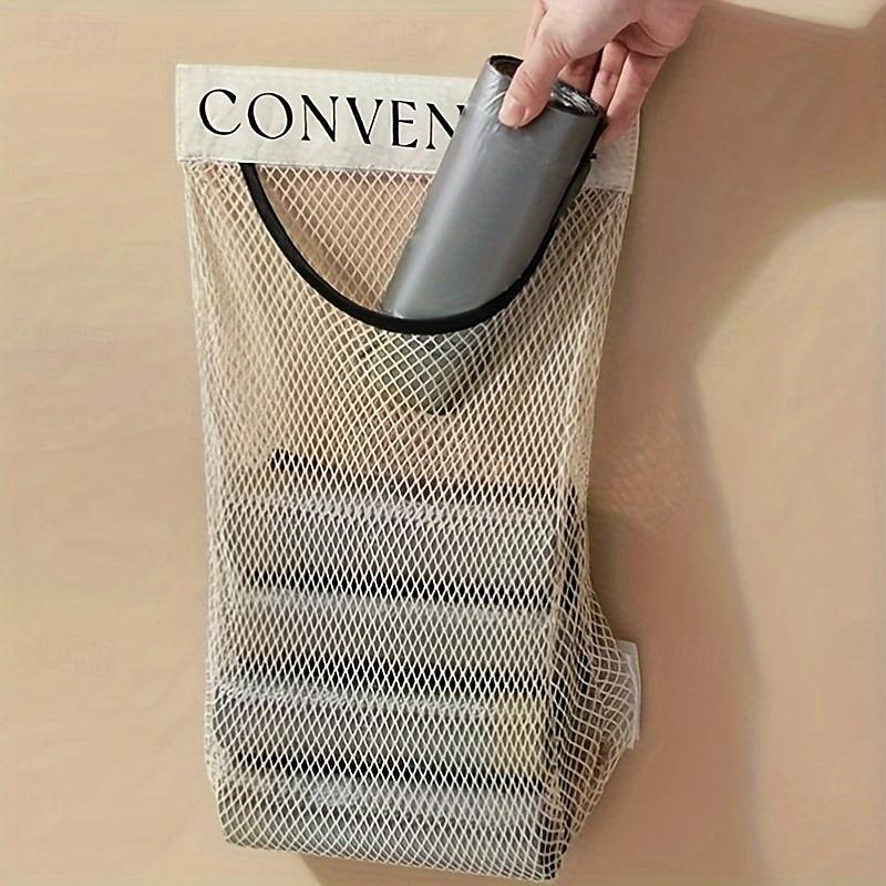 supporti per sacchetti di plastica, supporto per sacchetti della spesa di grande capacità, supporto per sacchetti di plastica sospesi in rete per riporre i sacchetti di plastica della cucina del 2025 a $8.49 –P5