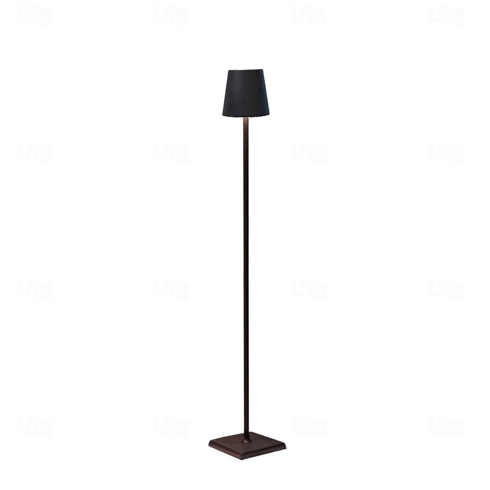 Aluminum Dimming Floor Lamp Rechargeable Standing Lamp Indoor Bedroom Living Room Atmosphere Desk Lamp Type-C 2025 - $83.99 –P3
