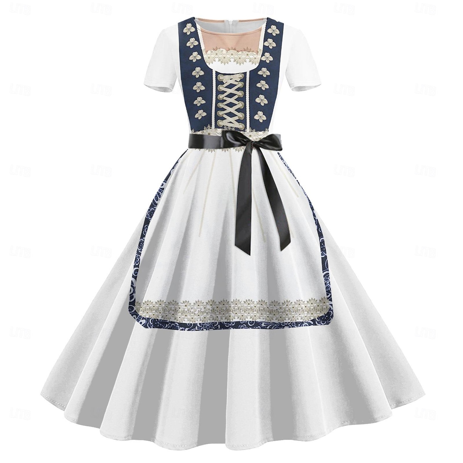 Halloween Oktoberfest Dress Maid Bavarian German Munich Wiesn Women's Traditional Style Cloth 2026 - $29.99 –P9