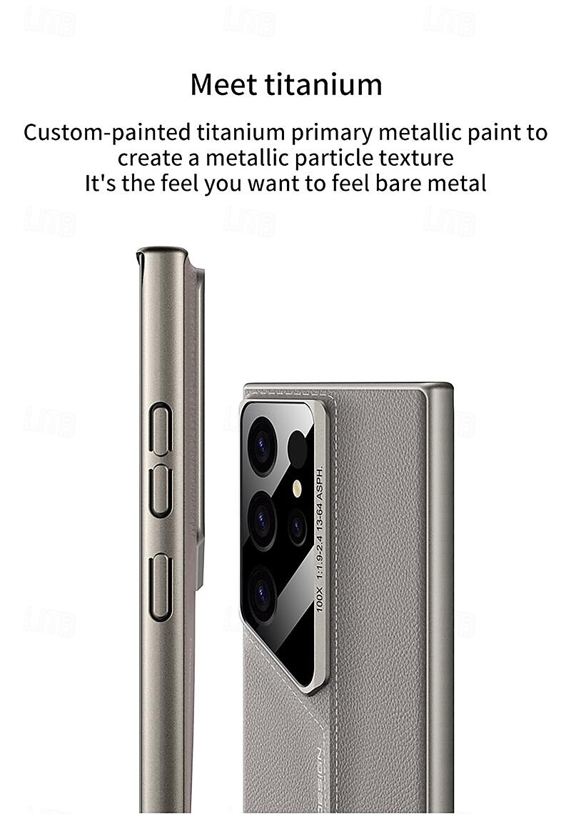 Phone Case For Samsung Galaxy S24 Ultra S23 Ultra S25 Ultra Back Cover with S Pen Shockproof TPU PU Leather 2025 - $20.99 –P4