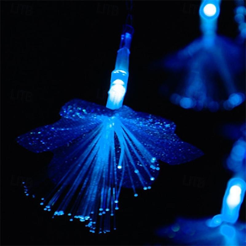 Φωτιστικό νεράιδας από οπτικές ίνες 1,5m10led/3m20leds φωτιστικό led με μπαταρία για διακόσμηση παραθύρου σπιτιού κρεβατοκάμαρας γάμου 2025 - $9.49 –P9