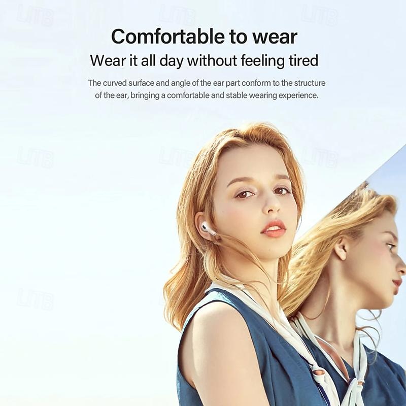 Lenovo LP40 Auriculares verdaderamente inalámbricos TWS auriculares Bluetooth 5.1 estéreo con caja de carga emparejamiento automático para Apple Samsung Huawei Xiaomi MI uso diario viajes uso al aire 2025 - $25.99 –P15