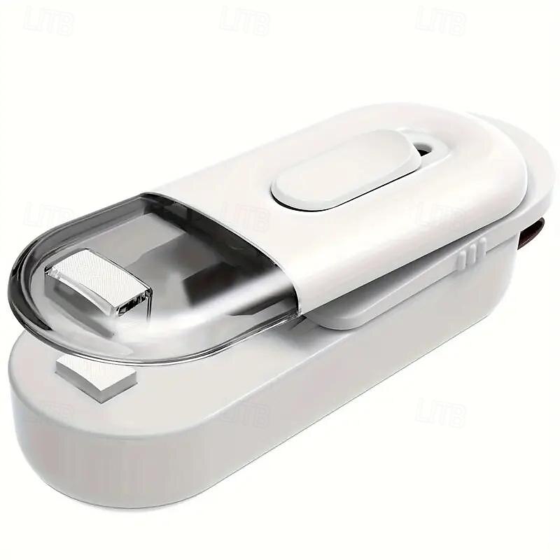 Scelleuse à chargement usb pour sac de collation domestique, scelleuse intégrée pour sac alimentaire, mini scelleuse pratique de 2025 ? $18.99 –P2