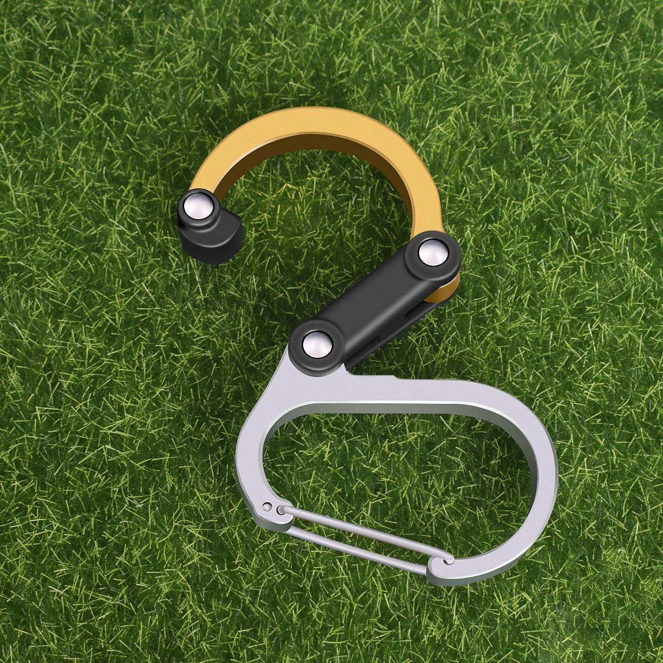 Climbing Carabiner D Type Carabiner Hook Aluminium Alloy Hanging Carabin 2025 - $10.49 –P10