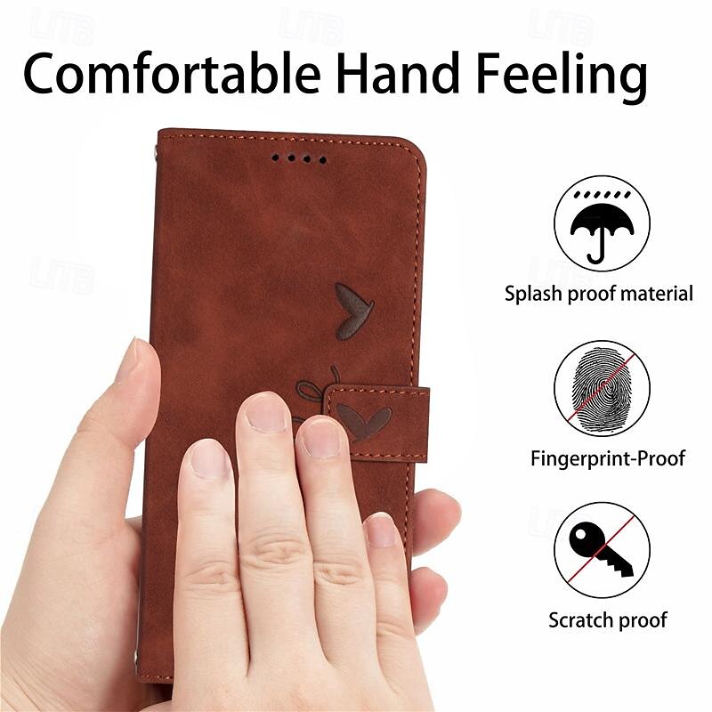 Phone Case For iPhone 16 iPhone 15 Pro Max iPhone 14 13 12 11 Pro Max X XR XS 8 7 Plus Wallet Case Magnetic with Wrist Strap Kickstand Heart TPU PU Leather 2025 - $17.99 –P7