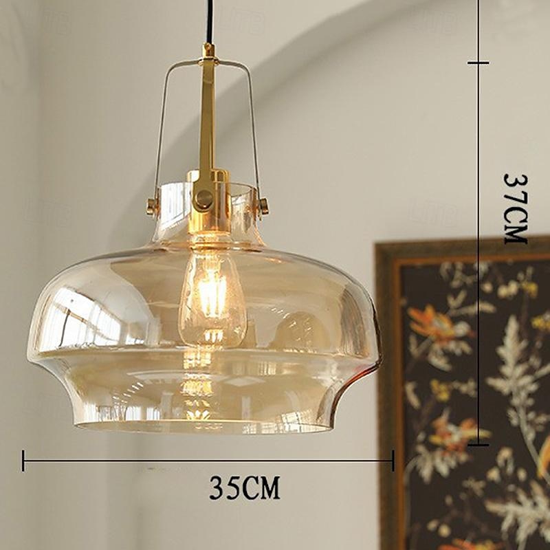 35 cm Wisiorek Lantern Desgin Lampy widzące Metal Szkło Styl vintage Styl klasyczny Klasyczny Zabytkowe Tradycyjny / Klasyczny 110-120V 220-240V 2025 - $399.99 –P5
