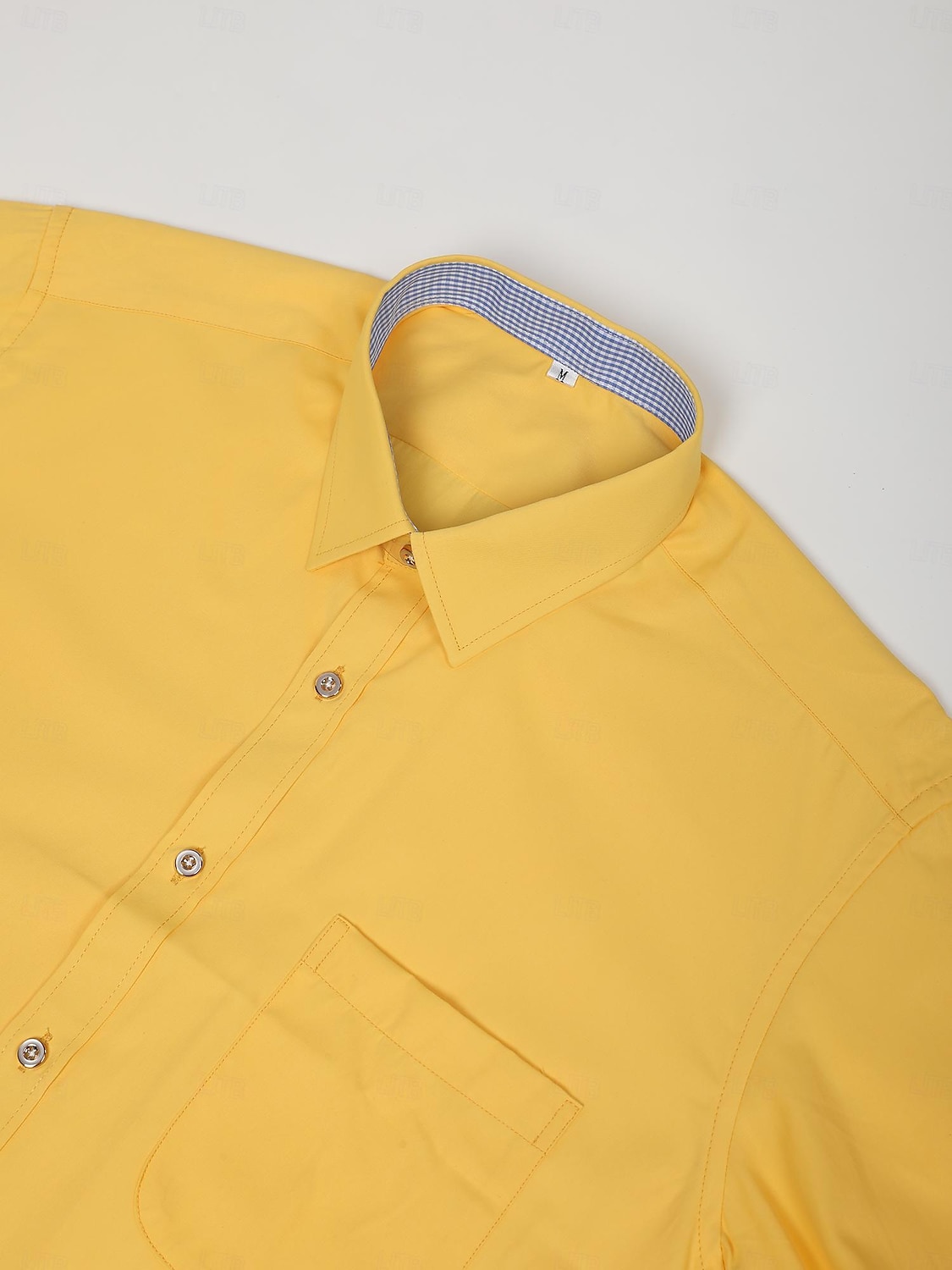 Homens Camisa Social Saia Camisas francesas com punho Casamento O negócio Jacquard azul LF-16 Colarinho interno xadrez amarelo LF-21 Jacquard rosa LF-17 Jacquard roxo LF-18 Manga Longa Colarinho Roupa de 2026 por $25.99 –P2