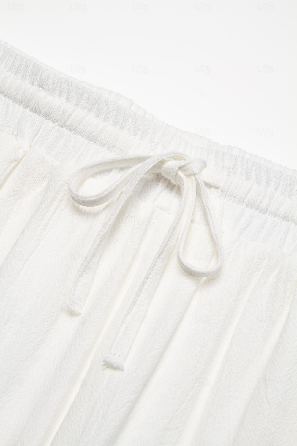 Homens Calção Shorts de verão Shorts de praia Com Cordão Cintura elástica Perna reta Tecido Conforto Respirável Curto Casual Diário Feriado Moda Estilo Clássico Branco Azul Marinha de 2025 por $16.49 –P5