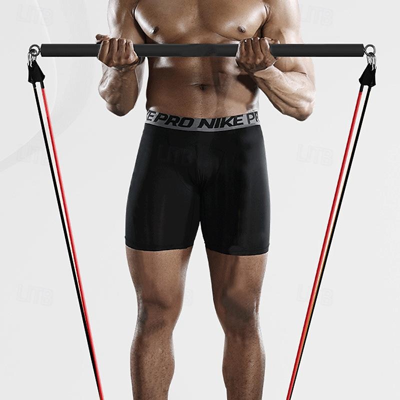 Set di 11 pezzi di bodhi stick cintura di resistenza per il fitness corda di tensione set di corde elastiche attrezzatura per la tensione tpe pilates del 2025 a $36.99 –P8