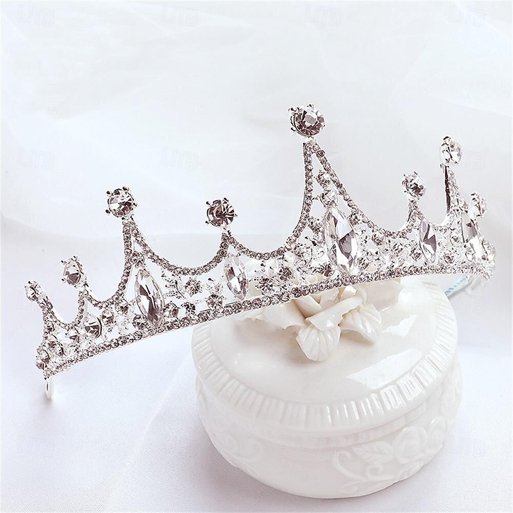 Couronne pour enfants, couvre-chef pour filles, bandeau en cristal, accessoires de mariage, spectacle d'anniversaire pour enfants de 2025 ? $8.49 –P7