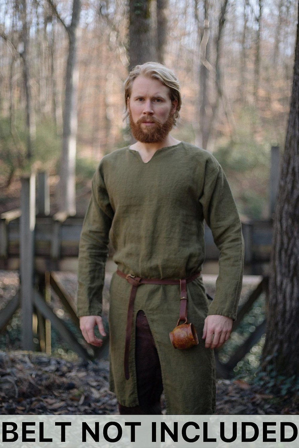 Medieval Renaissance 17th Century Shirt Tunic Warrior Viking Ranger Archery Men's Viking Fantasy Halloween Carnival Masquerade LARP Adults' Shirt All Seasons 2025 - $30.99 –P1