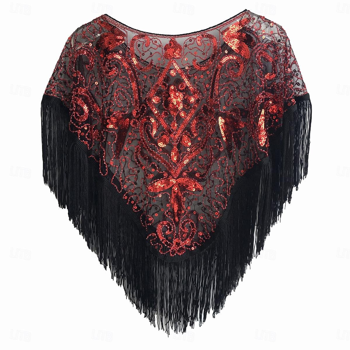 Retro / vintage Urlați 20 de ani Anii 1920 Costum de petrecere Șaluri Gatsby Charleston Invitat la nuntă Paiete Franjuri Costume de fancy Pentru femei Crăciun Carnaval An Nou Nuntă Invitat la nunta 2025 - $17.99 –P7
