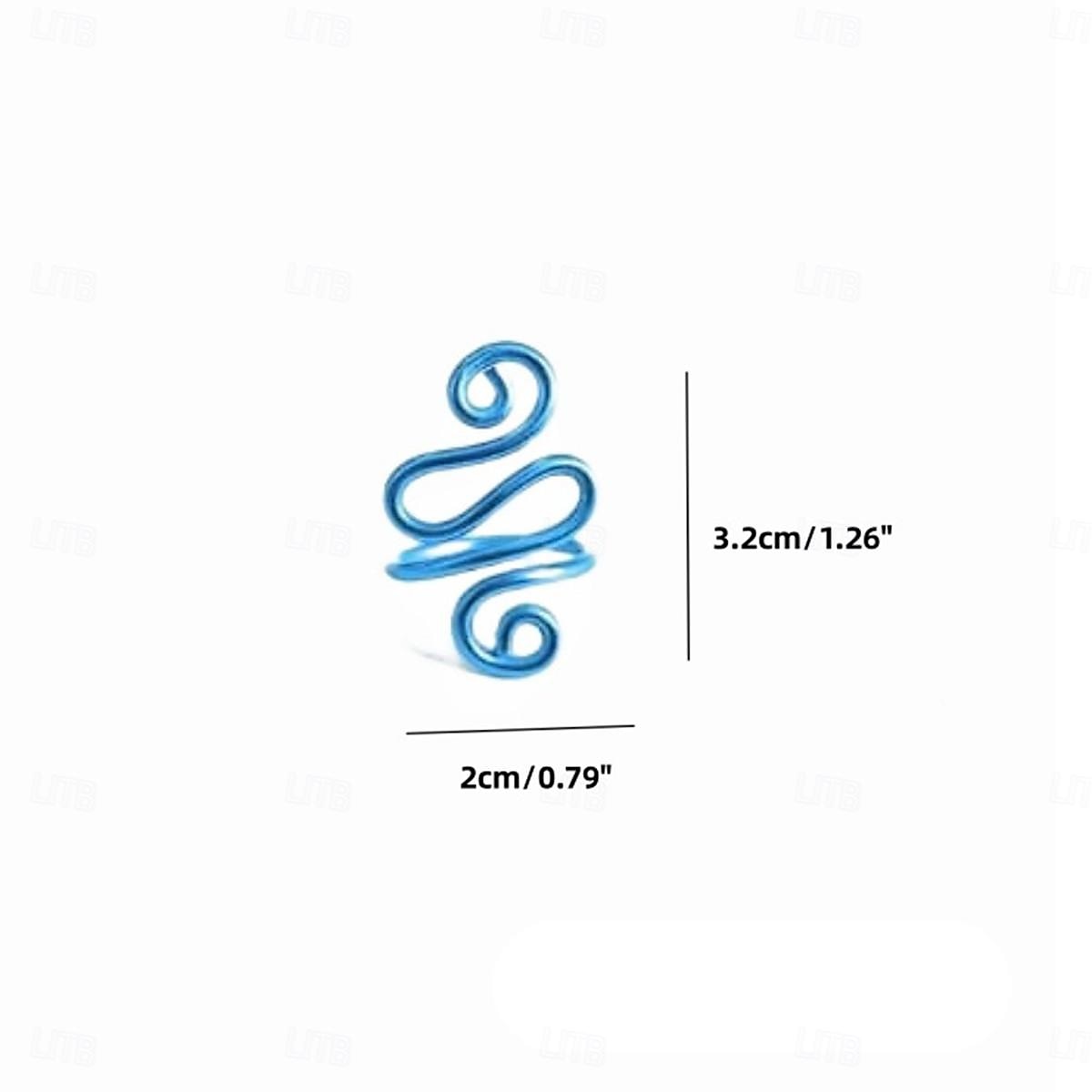 8 шт., натяжное кольцо для вязания крючком, натяжное кольцо для вязания крючком, натяжное кольцо из алюминиевой проволоки, металлические вязальные инструменты, многофункциональный крючок, кольцо на палец, регулятор пряжи 2026 - $10.99 –P8