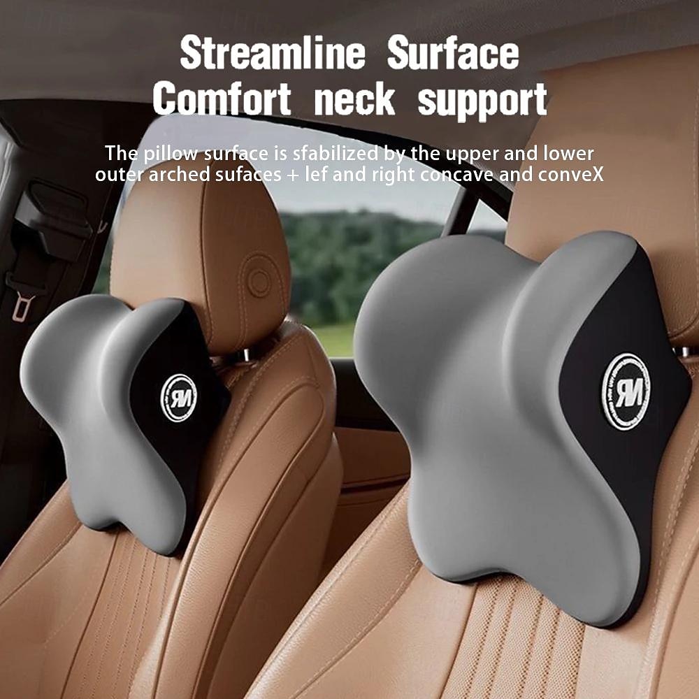 2 pcscar hoofdsteun lendensteun lendenkussen memory foam kussen rugleuning lumbale kussen auto comfortabel nekkussen auto accsesorie 2025 - $27.99 –P2