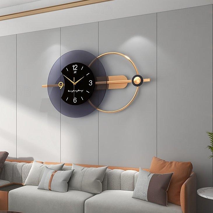 luxusní tiché nástěnné hodiny moderní design obývací pokoj domácí dekorace velké nástěnné hodiny hodiny dekorace domu nástěnné hodinky jehla 80 * 38 cm 100 * 48 cm 2025 - $150.99 –P6