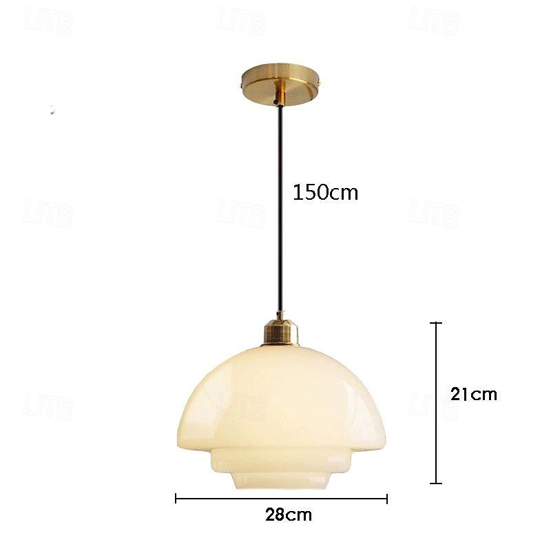 Lampade a sospensione a led per il tavolo della sala da pranzo 1 luce lampada a sospensione a soffitto in ottone per cucina isola luce illuminazione ingresso 110-240v del 2025 a $255.97 –P11