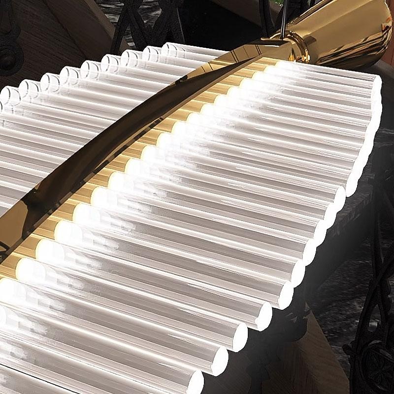 Ceiling Light 30/40/60/80cm Modern Leaf LED Chandelier Luxury Gold Kitchen Island Lights丨Acylic Lighting Hanging Fixtures Dining Room Ceiling Light Home Bar Art Suspension Luminaire Lamp 2026 - $217.09 –P5
