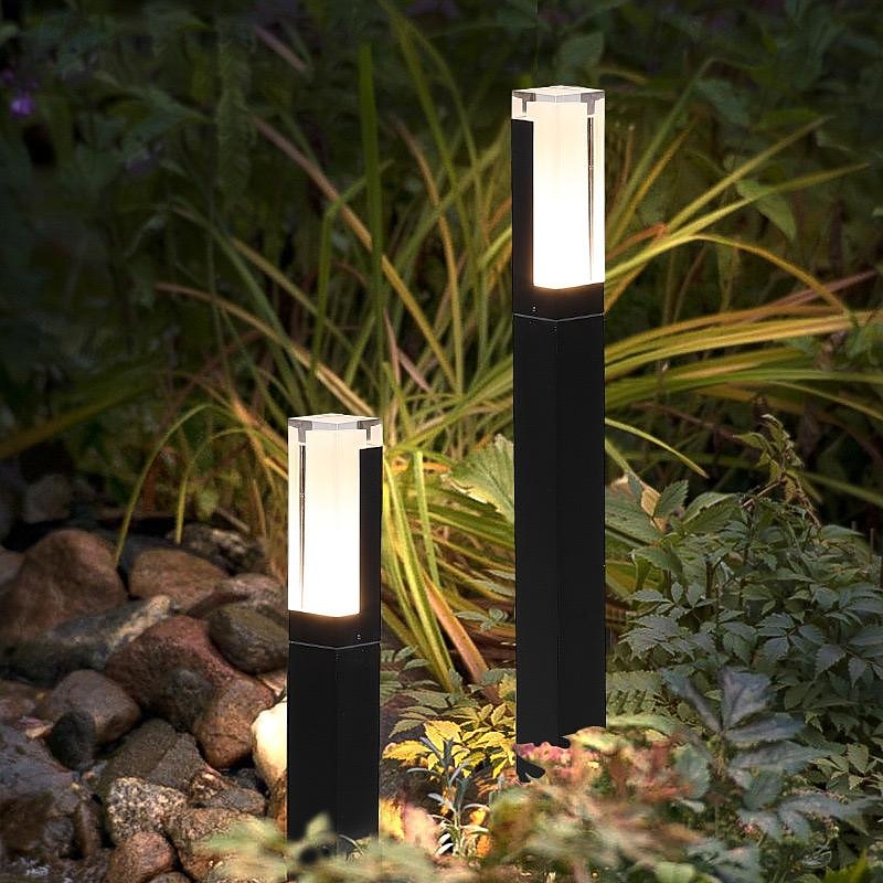 poste de amarração para exterior luzes de caminho LED para exterior 30/40/60/80 cm luz de base antracite de alumínio, lâmpada de jardim de design moderno, ip65 à prova de intempéries, lâmpada de piso de 2026 por $126.17 –P5