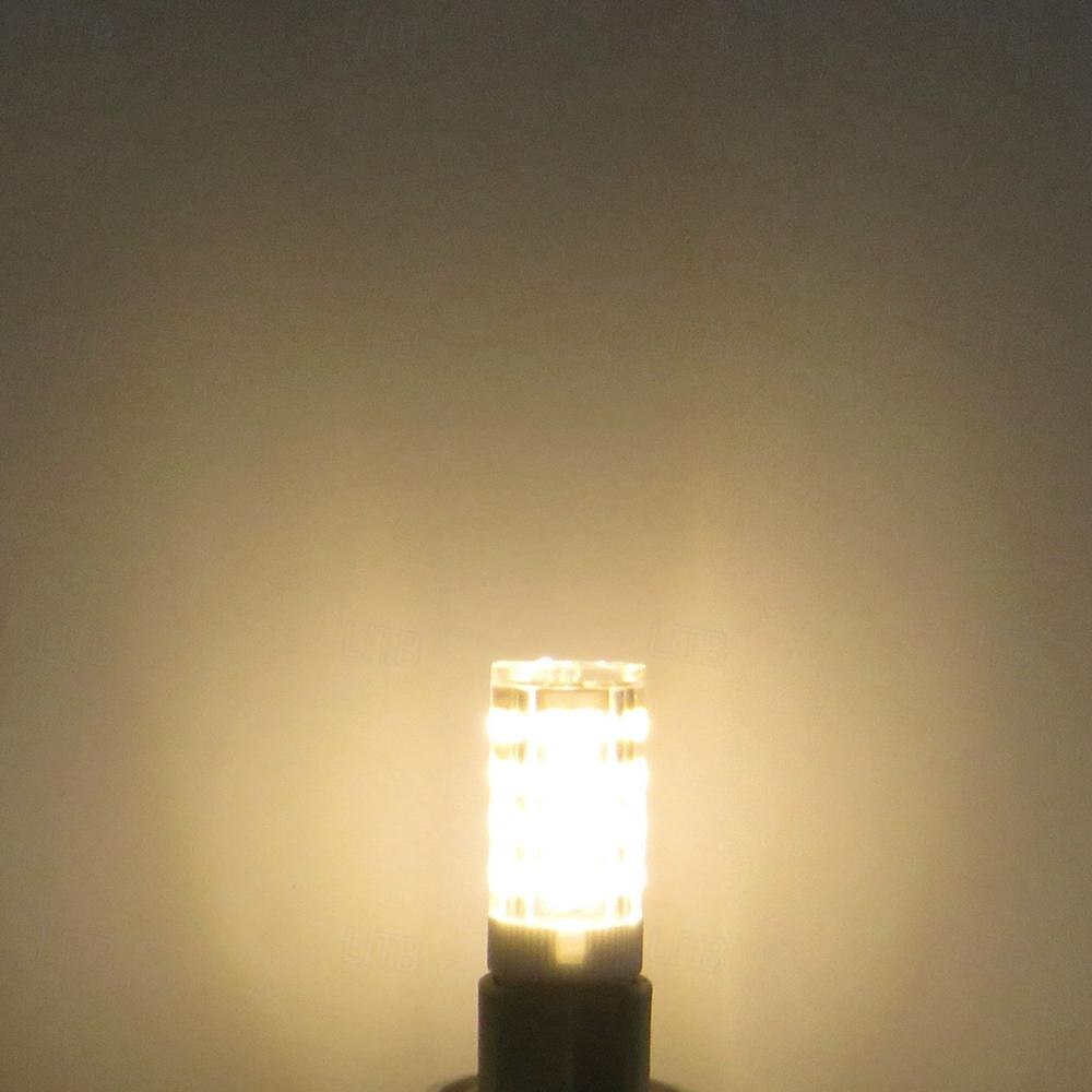 5 Stück G9-LEDs, 7 W, entspricht 70 W Halogenlampe, 700 lm, warmweiß 3000 K/Weiß 6000 K, G9-Energiesparlampen, nicht dimmbar, Energieeffizienzklasse E 2025 - $25.99 –P1