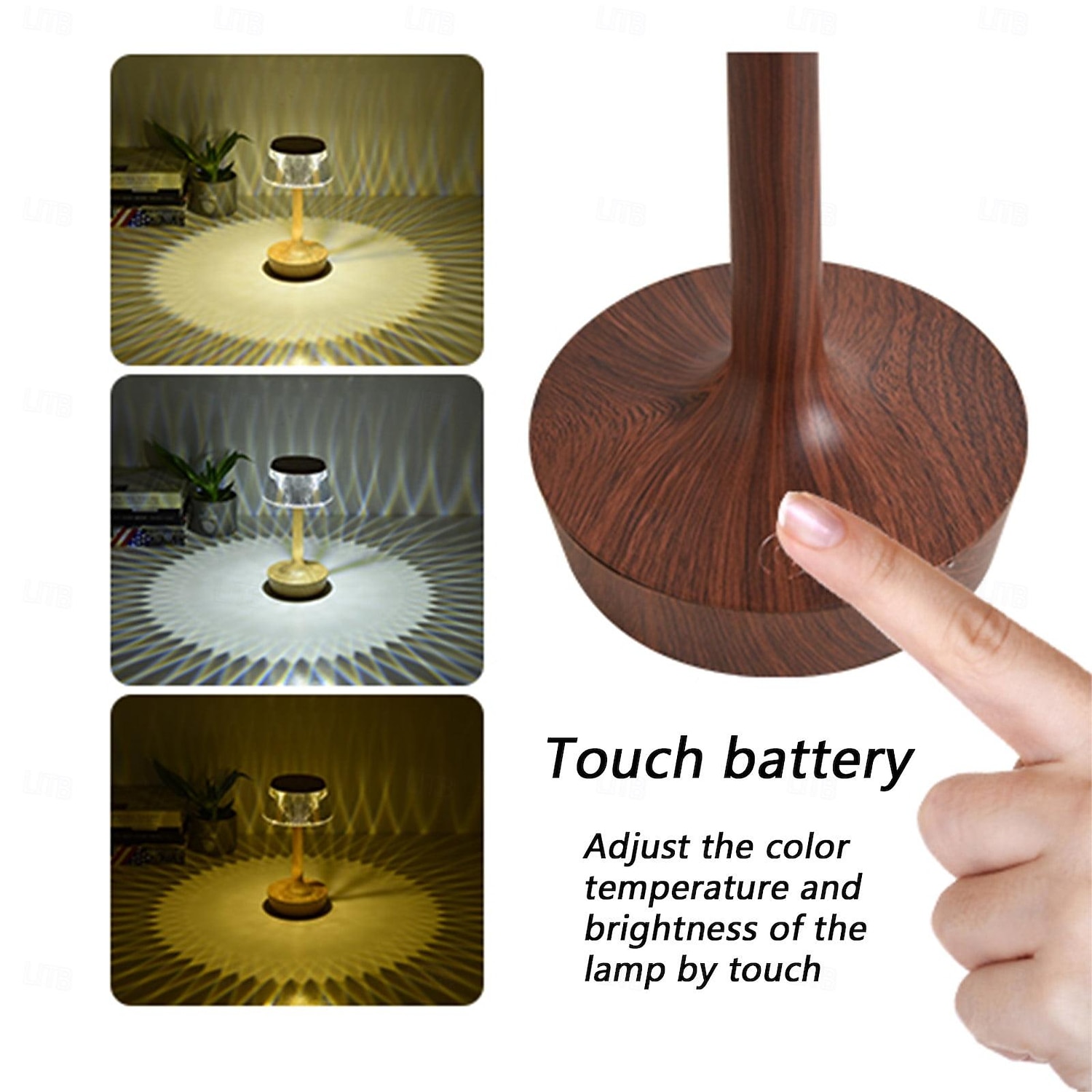 Mushroom LED Table Lamp USB Charging with Button Switch Design Three-Color Desk Lamp Night Light Decorative Bedside Table Night Lamp Indoor Decor for Bar Coffee Shop Bedroom 2025 - $26.99 –P5