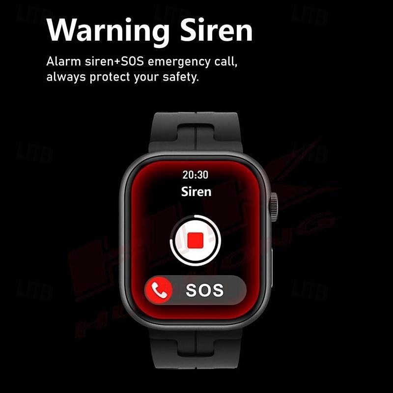 2025年 HK9 mini スマートウォッチ 1.75 インチ スマート·ウォッチ ブルートゥース ECG + PPG 歩数計 着信通知 と互換性があります Android iOS キッズ 女性 長時間スタンバイ ハンドフリーコール 防水 IP68 36mmの時計ケース コレクション – $46.99 –P2