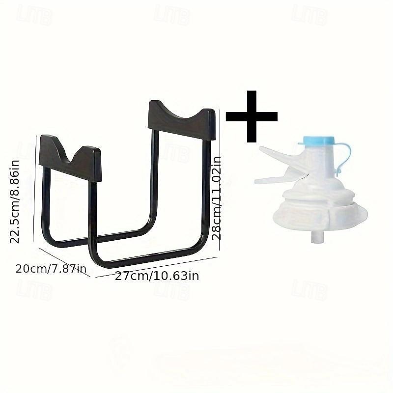 2 stuks afneembaar ijzeren frame zuiver water emmerrek, waterdruk waterdispenserkraan 2026 - $20.99 –P4