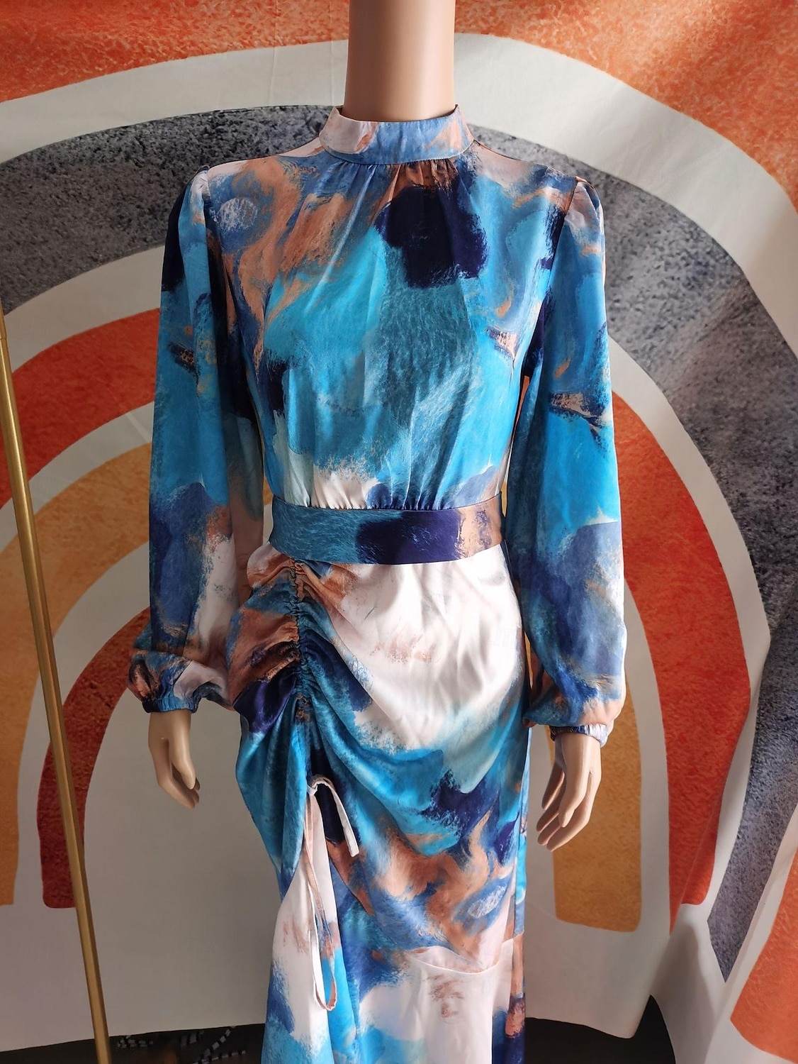 Women's Arabian Muslim Mermaid Dress Abaya Maxi Dress Adjustable Length For Ramadan Religious Saudi Arabic Adults Dress 2026 - $49.99 –P2
