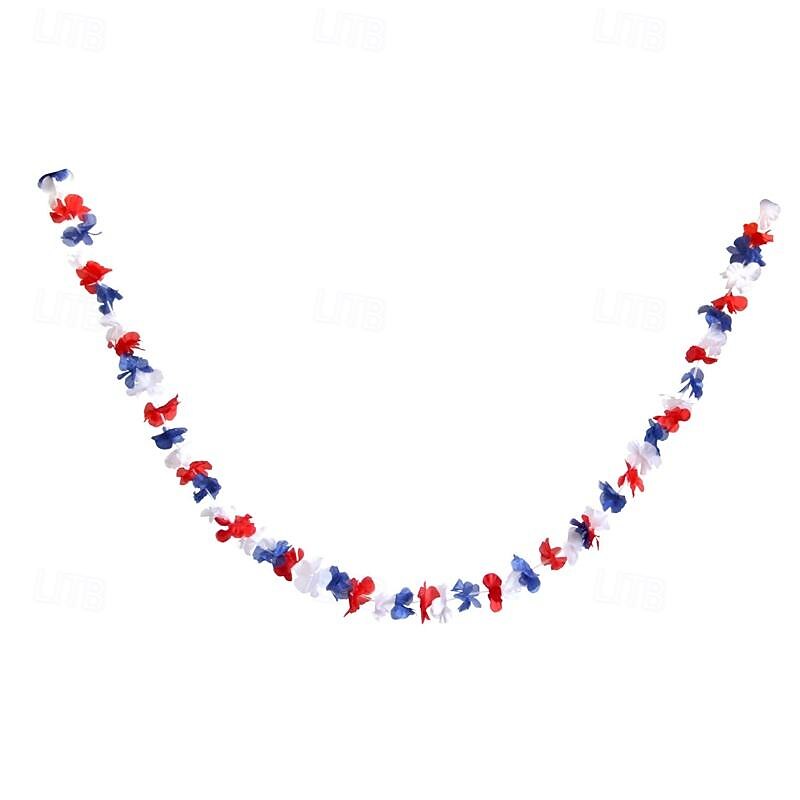 Anneau à rayures de fleurs colorées, fleur décorative laquée de 2 à 30 mètres de long, fournitures de fête d'halloween de 2025 ? $19.99 –P9