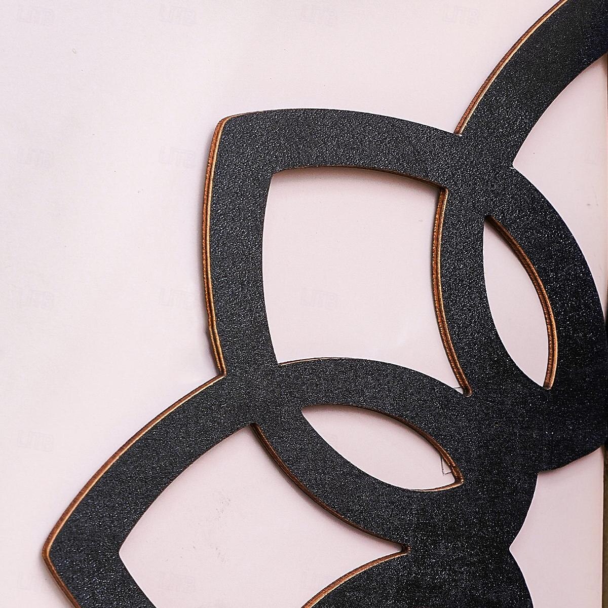 1pc présentoir mural à ongles créatif minimaliste (à l'exclusion des clous) ligne minimaliste huit pétales de fleur en forme de mur pendentif décoratif support d'angle décoratif assemblé à la main en de 2025 ? $16.99 –P2