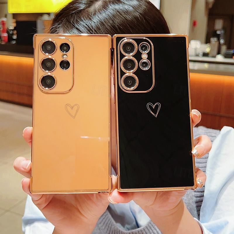telefono Custodia Per Samsung Galaxy S24 S23 S22 S21 Ultra Plus A54 A34 A14 A53 A33 A23 A13 A12 A52 S25 Ultra Per retro Resistente agli urti TPU Placcatura del 2025 a $12.99 –P14