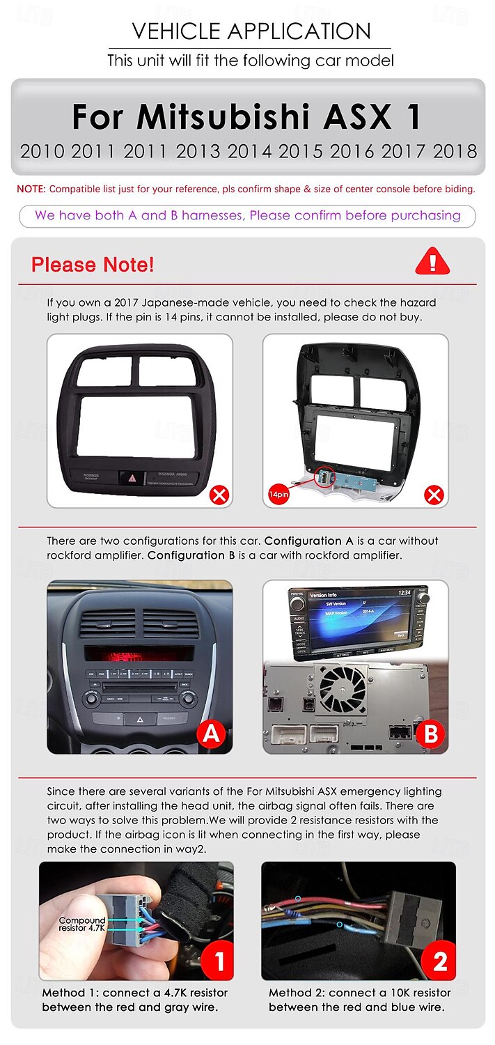 Car Radio Multimedia Video Player Android 11 2 din DVD Carplay Navi GPS for Mitsubishi ASX 2010-2018 2025 - $374.89 –P2