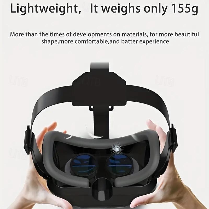 3D VR Headset Smart Virtual Reality Glasses VR Helmet For IPhone/Android Smartphones Phone Lenses With Controllers Binoculars 2025 - $25.99 –P4