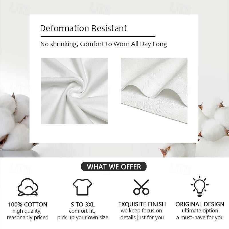 Муж. Летняя рубашка Рубашки на пуговицах Этническая рубашка Вера на открытом воздухе Для вечеринок Белый Длинный рукав Воротник-стойка Весна лето Одежда С принтом 2026 - $27.99 –P5