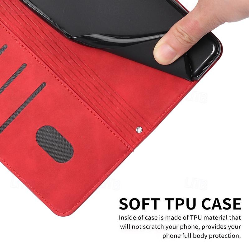 Phone Case For iPhone 16 iPhone 15 Pro Max iPhone 14 13 12 11 Pro Max X XR XS 8 7 Plus Wallet Case Magnetic with Wrist Strap Kickstand Heart TPU PU Leather 2025 - $17.99 –P18