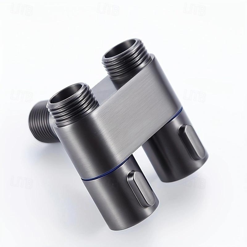 spruzzatore per rubinetto per bidet manuale per WC set per bidet pistola spruzzatrice spray per WC per bagno soffione doccia autopulente (con tubo di prolunga da 78 pollici e valvola ad angolo a del 2025 a $33.99 –P5