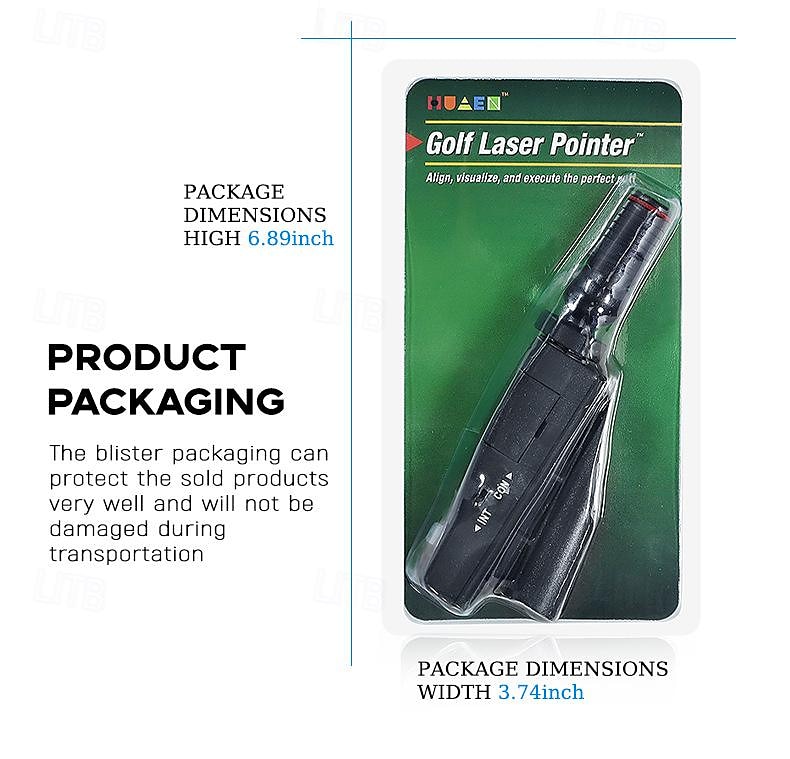 aide au putting laser de golf - outil d'entraînement au putting avec assistance à l'alignement laser, guide infrarouge pour perfectionner votre technique de putting de 2025 ? $25.99 –P9