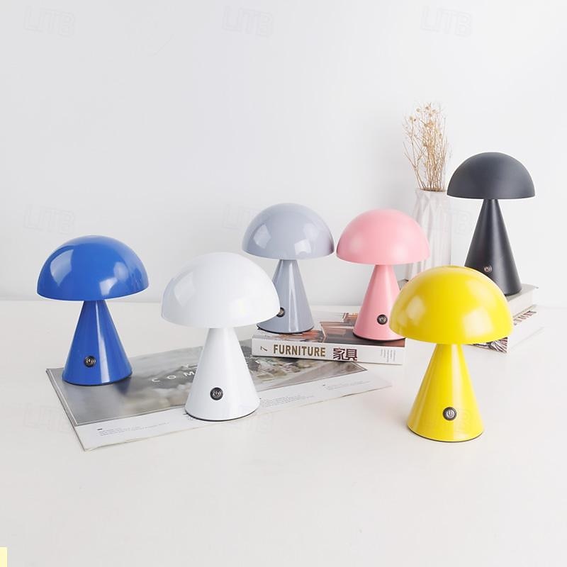 Morden LED Metal Retro Color Dimming Table Lamp European Style Minimalist Vintage Ambiance Lamp for Bedrooms 2026 - $48.99 –P9