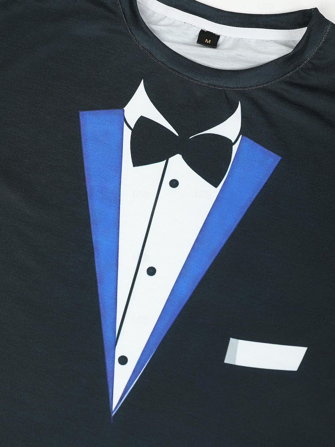 Men's Graphic Tee Tuxedo Shirts Short Sleeve T shirt 3D Print Round Neck Shirt Exaggerated Basic Daily Black White Yellow Clothing Apparel Normal S M L XL XXL 3XL 4XL 2025 - $17.99 –P13