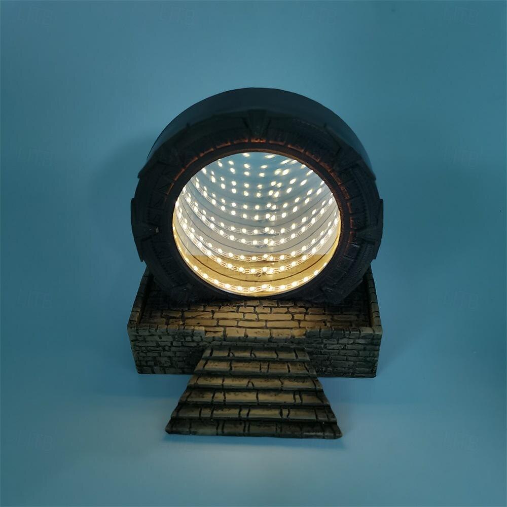 Porte étoile en résine, décoration artisanale, portail créatif, lumière de ciel étoilé led de 2025 ? $53.99 –P2