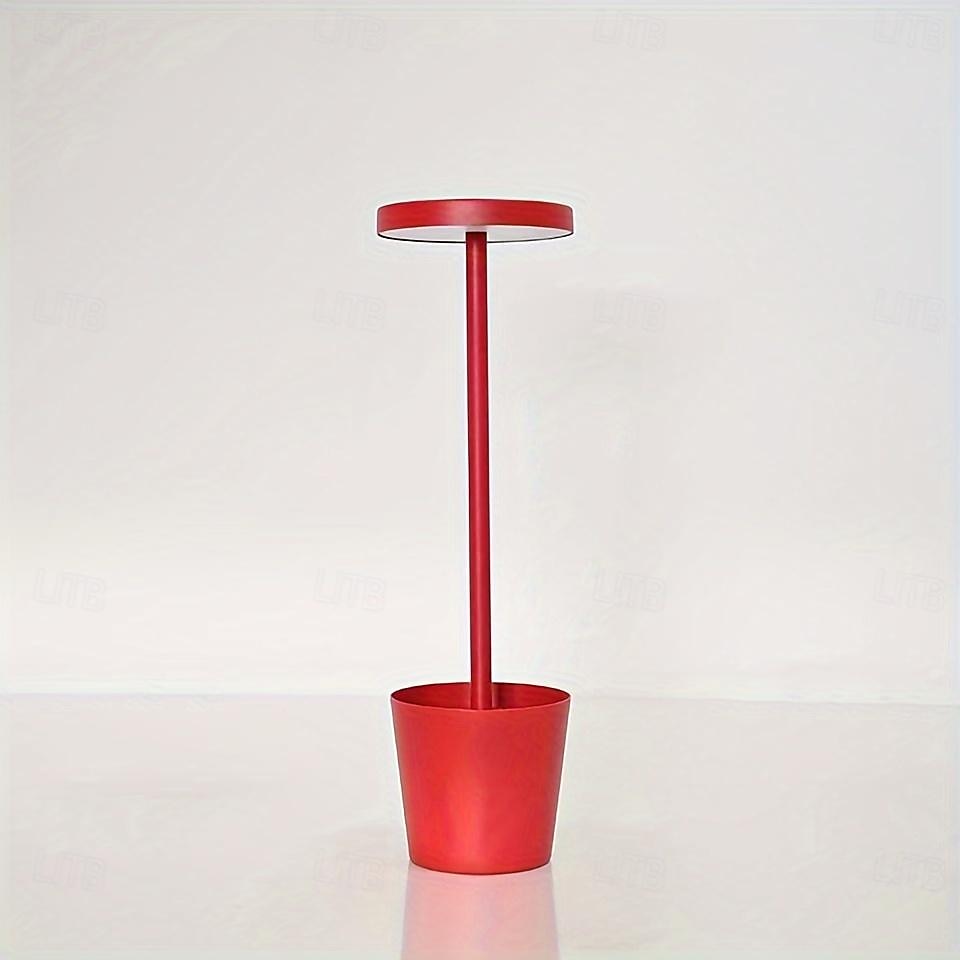 Cordless Table Lamp  with Flower Basket Design  3-Levels Brightness Stepless Dimming Table Light Rechargeable Battery Powered LED Desk Lamp for Restaurant/Home/Patio 2025 - $43.99 –P13