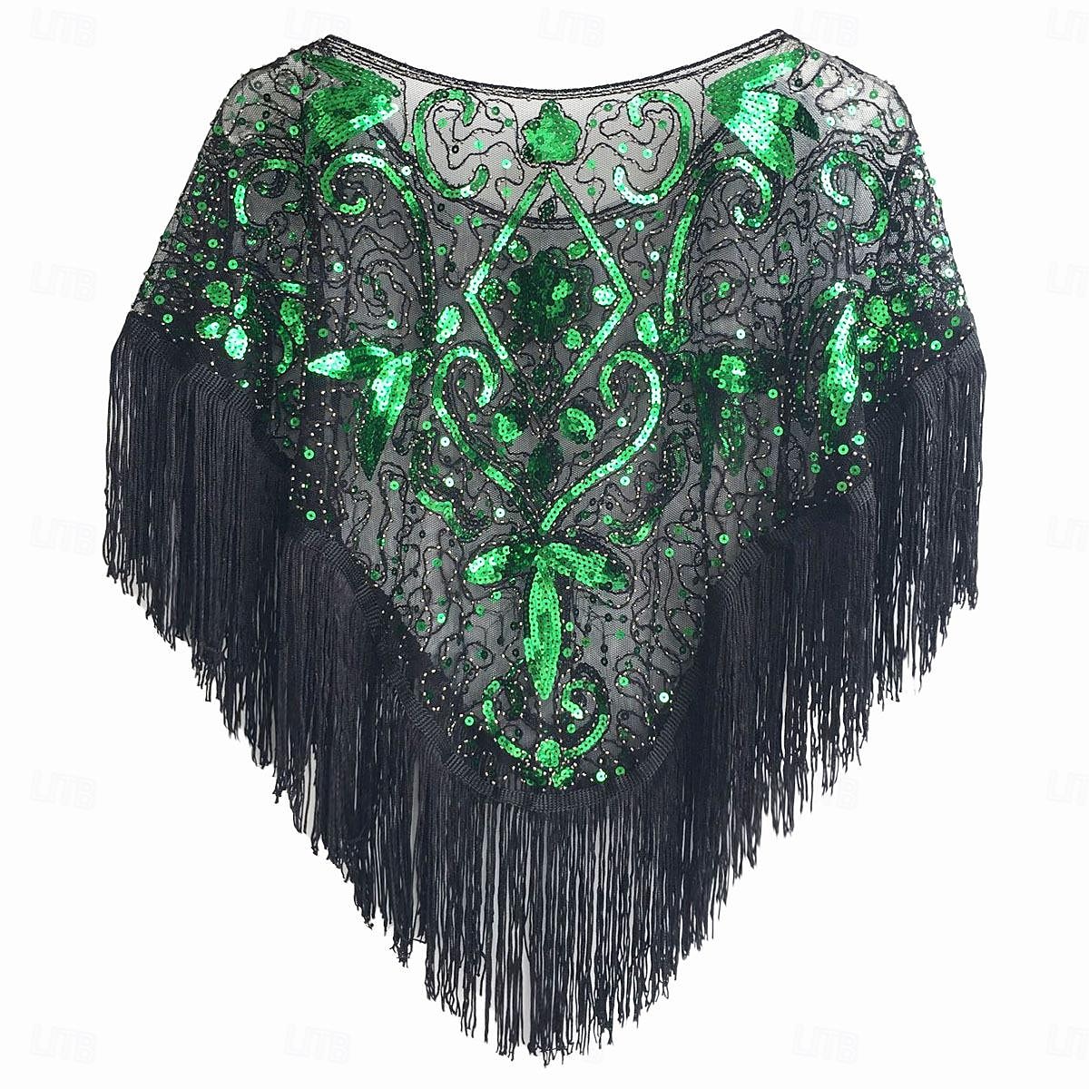 Retro / vintage Urlați 20 de ani Anii 1920 Costum de petrecere Șaluri Gatsby Charleston Invitat la nuntă Paiete Franjuri Costume de fancy Pentru femei Crăciun Carnaval An Nou Nuntă Invitat la nunta 2025 - $17.99 –P14